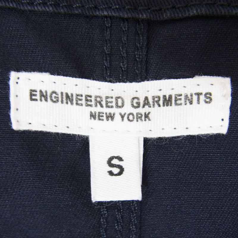 Engineered Garments エンジニアードガーメンツ アップランドベスト コットンツイル ネイビー系 S【中古】