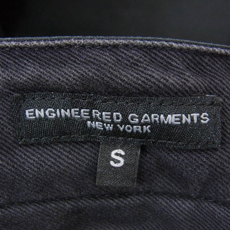 Engineered Garments エンジニアードガーメンツ Deck Pant Cotton デッキパンツ コットンダブルクロス ネイビー系 S【中古】