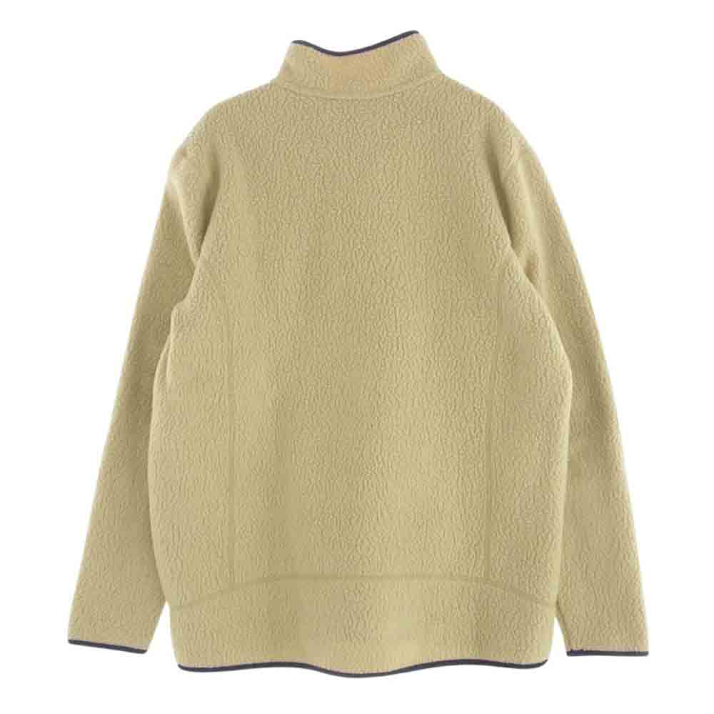 patagonia パタゴニア 22810FA10 RETRO PILE PULLOVER レトロ パイル プルオーバー フリース ジャケット ベージュ系 XL【中古】