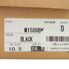 NEW BALANCE ニューバランス M1500BK オールレザー ローカット スニーカー ブラック系 28.5㎝【中古】