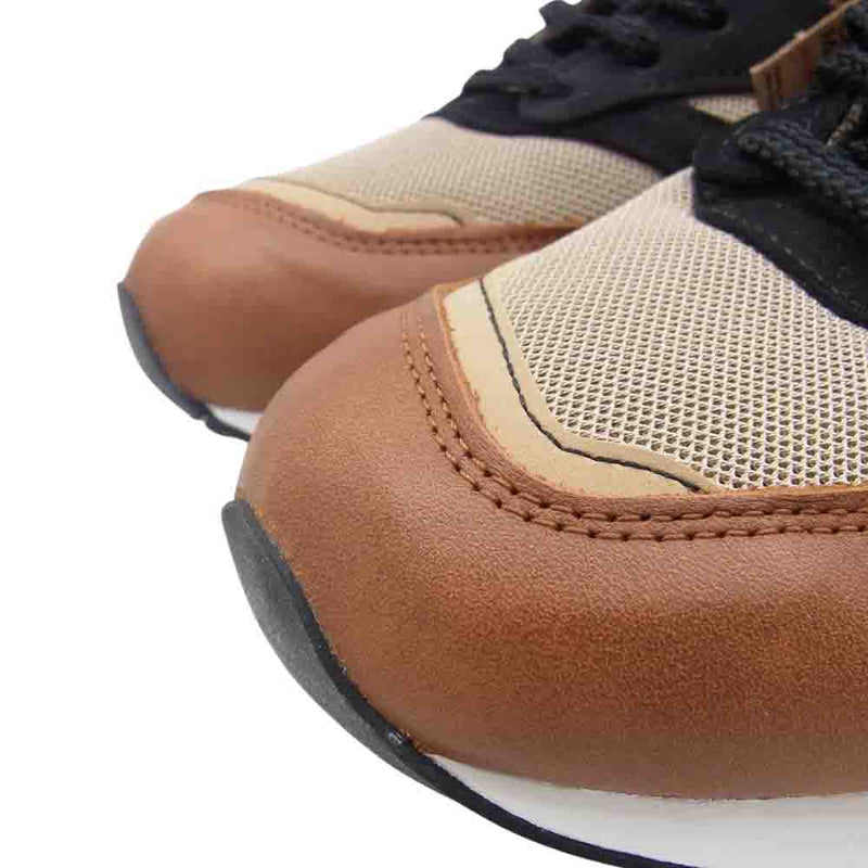 NEW BALANCE ニューバランス M1500TBT 30th ANNIVERSARY TAN 30周年 タン レザー メッシュ ローカット スニーカー ブラウン系 ブラック系 28.5㎝【極上美品】【中古】