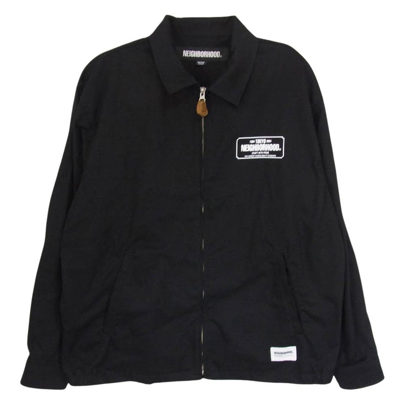 NEIGHBORHOOD ネイバーフッド 24SS 241TSNH-JKM02 ZIP WORK JACKET ジップ ワーク ジャケット ブラック系 M【中古】