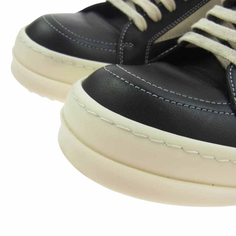 Rick Owens リックオウエンス 24AW RU02D6897 VINTAGE SNEAKS LCOLVS ヴィンテージ ローカット レザー スニーカー ブラック系 42.5【中古】