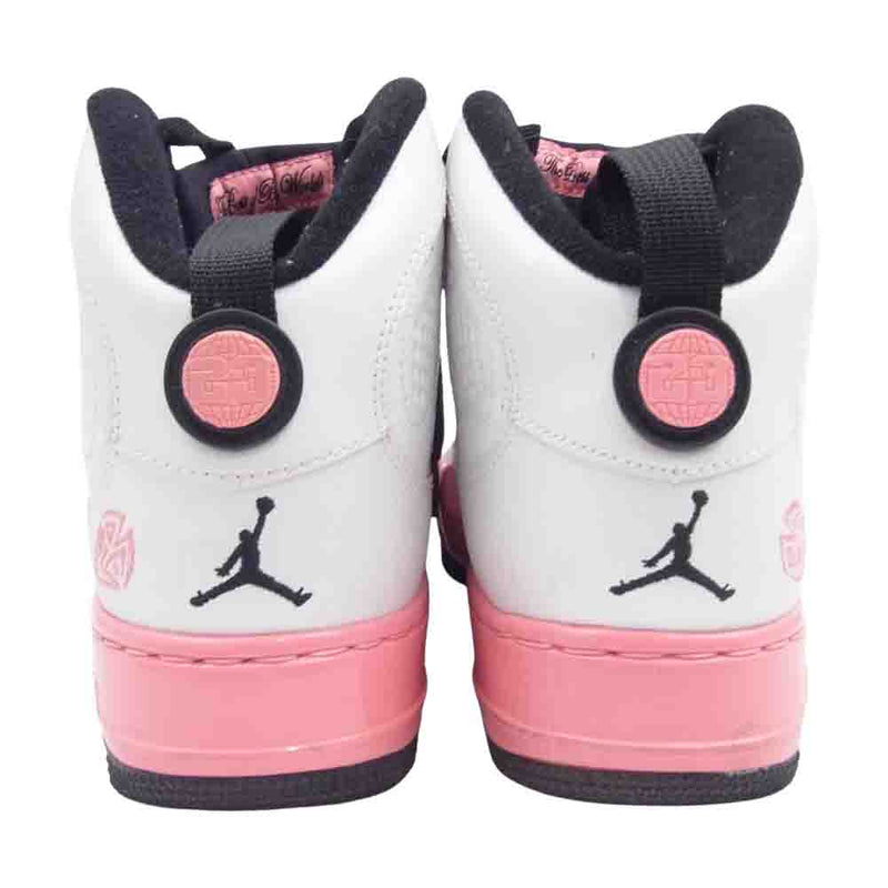 NIKE ナイキ 353327-161 Jordan Fusion 9 GS Dear Mama Girl's ジョーダン フュージョン スニーカー ホワイト系 ピンク系 23cm【中古】