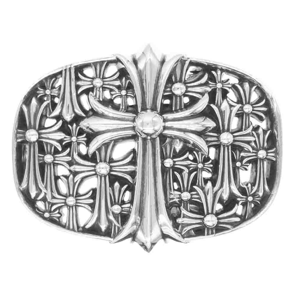 CHROME HEARTS クロムハーツ（原本無） BUCKL CEMETERY 1.5 セメタリークロス バックル  ベルト【中古】