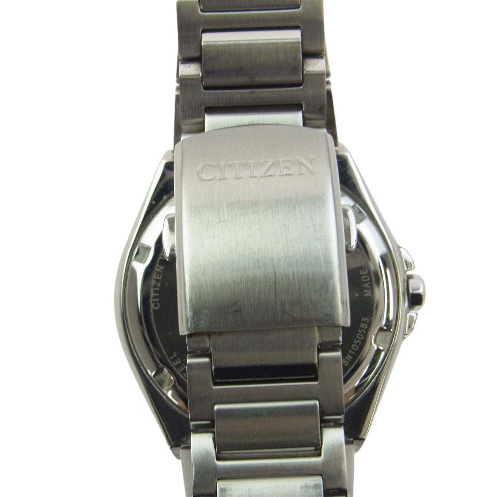 CITIZEN シチズン E111-S080703 Eco-Drive エコドライブ アナログ ウォッチ 腕時計 シルバー系【中古】