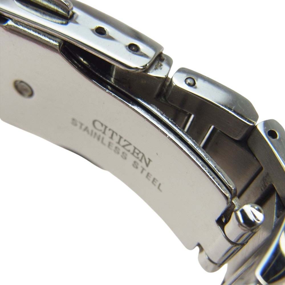 CITIZEN シチズン E111-S080703 Eco-Drive エコドライブ アナログ ウォッチ 腕時計 シルバー系【中古】