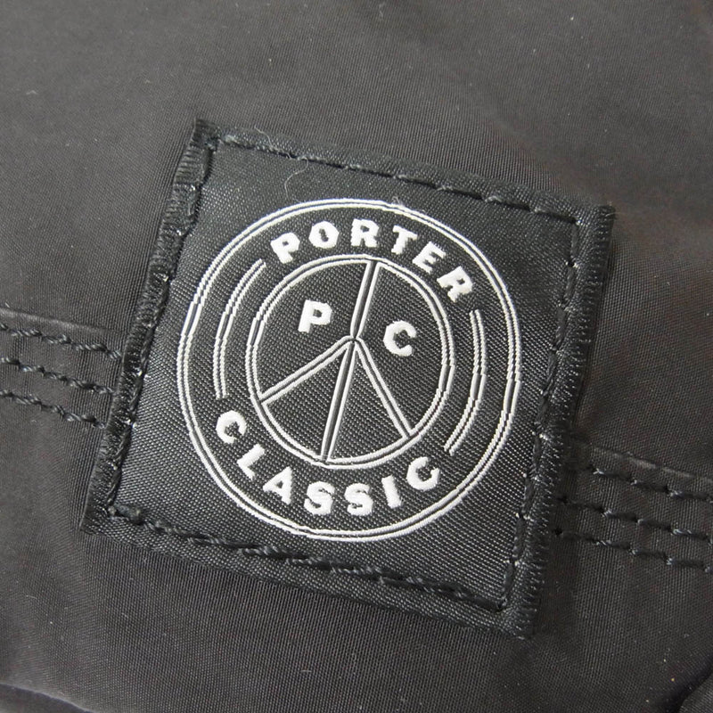 PORTER CLASSIC ポータークラシック ジップ ポーチ ユーティリティー ケース ミニバッグ ブラック系【中古】