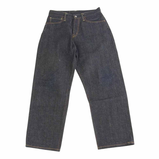 SEQUEL シークエル × FRAGMENT バック デザイン ストレート デニム パンツ インディゴ インディゴブルー系 S【中古】