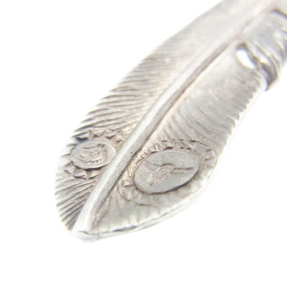 TADY&KING タディアンドキング tkgh-072 SVフェザー ハートK18 金縄ターコイズ 特大 シルバー系 ゴールド系【中古】