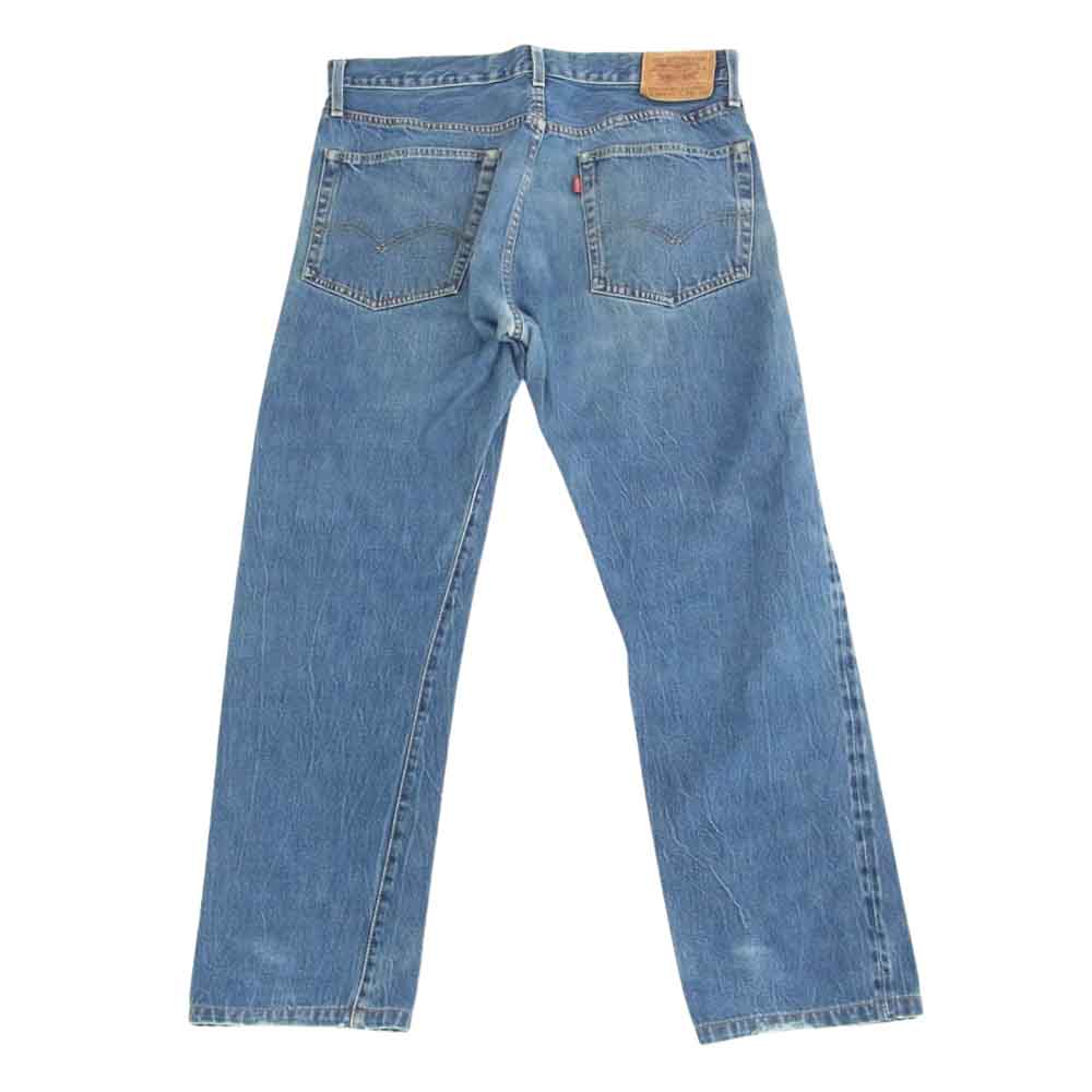 Levi's リーバイス 501ZXX BIGE デニム パンツ レプリカ USA製 復刻 赤耳 インディゴブルー系 W34【中古】