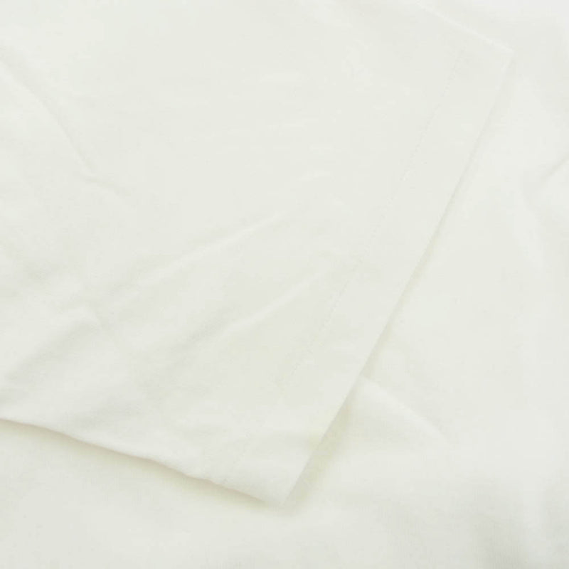 AURALEE オーラリー A00ST02GT LUSTER PLAITING TEE ピマコットン クルーネック 半袖 Tシャツ ホワイト系 4【中古】