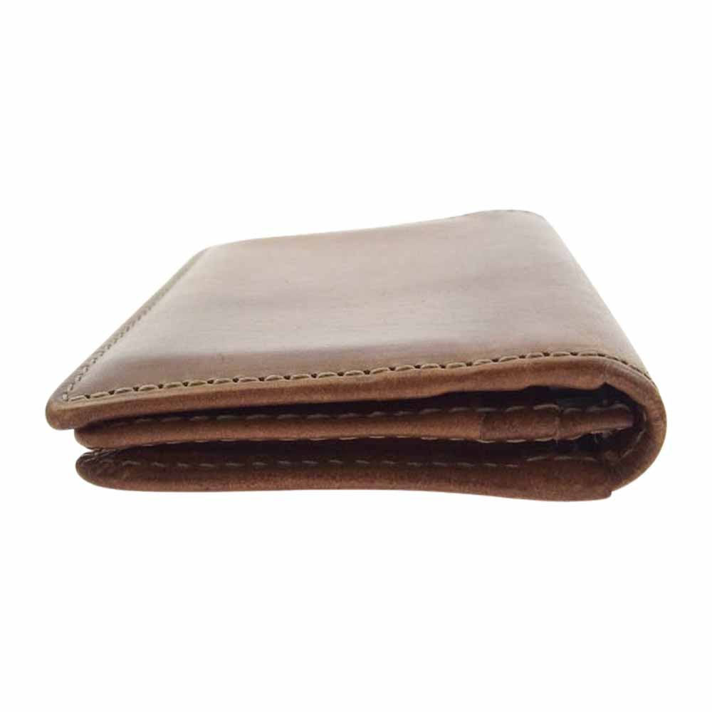 WHITE HOUSE COX ホワイトハウスコックス S2380 NAME CARD CASE SHADOW CALF VINTAGE BRIDLE  LEATHER ヴィンテージ ブライドルレザー 名刺入れ カードケース ブラウン系【中古】