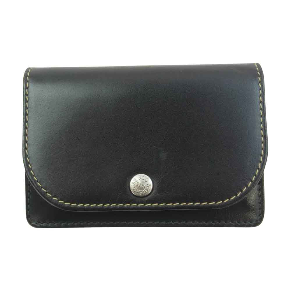 WHITE HOUSE COX ホワイトハウスコックス S1751 NAME CARD CASE BRIDLE LEATHER ブライドルレザー 名刺入れ カードケース グリーン系【中古】