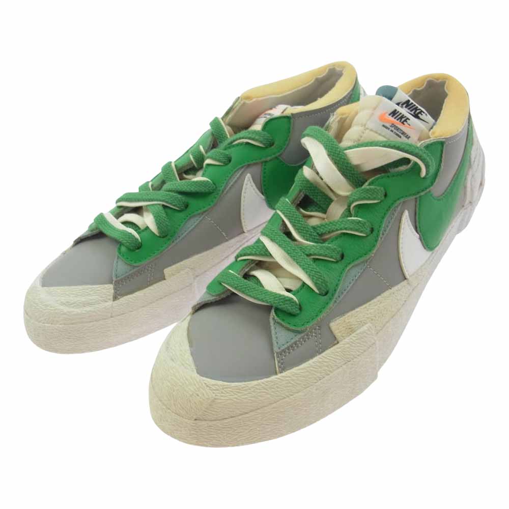 NIKE ナイキ DD1877-001 × sacai Blazer Low Classic Green サカイ ブレーザー ロー クラシックグリーン グリーン系 グレー系 28.5cm【中古】