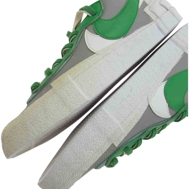 NIKE ナイキ DD1877-001 × sacai Blazer Low Classic Green サカイ ブレーザー ロー クラシックグリーン グリーン系 グレー系 28.5cm【中古】