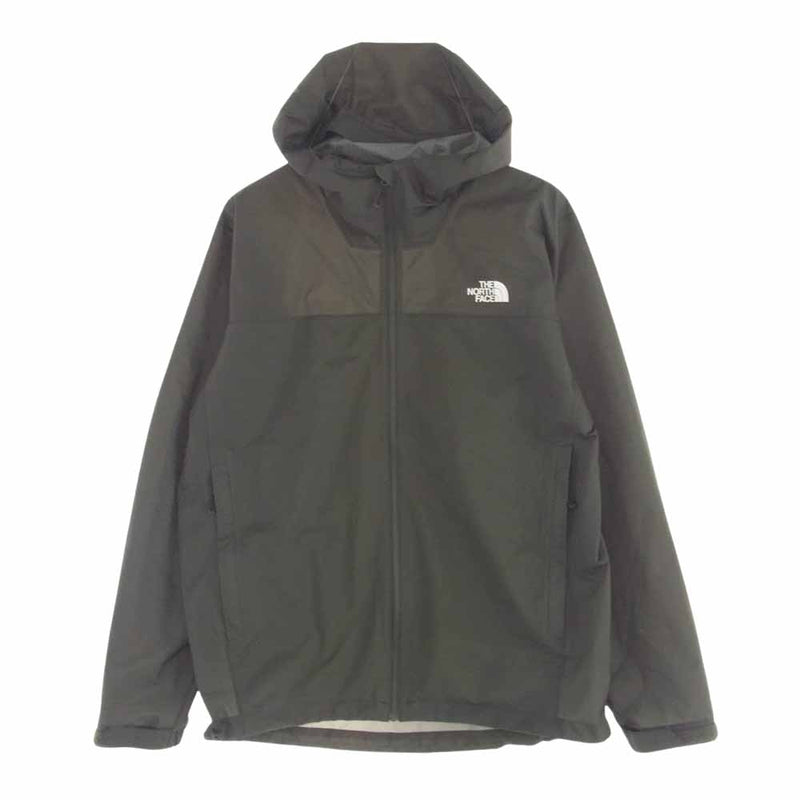 THE NORTH FACE ノースフェイス NP12306 Venture Jacket マウンテン パーカー ナイロン ジャケット カーキ系 XL【中古】