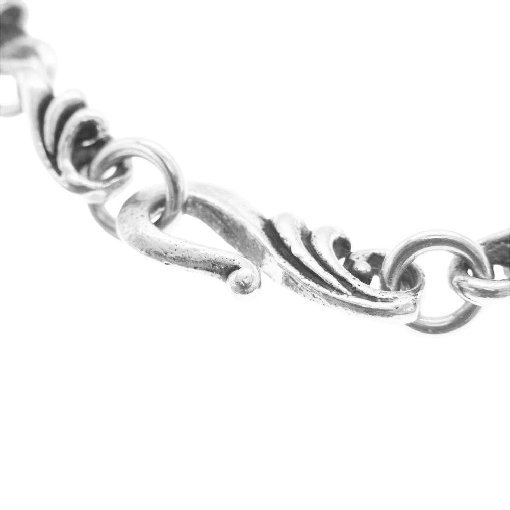 ロイヤルオーダー MEDIUM QUILL CHAIN ブレスレット 8inch シルバー系【中古】