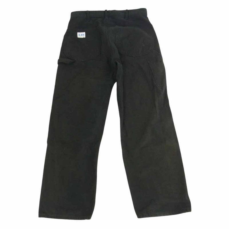 Lee リー LM7288 DUNGAREES PAINTER PANTS ダック地 ダンガリーズ ペインターパンツ ブラック系 L【中古】