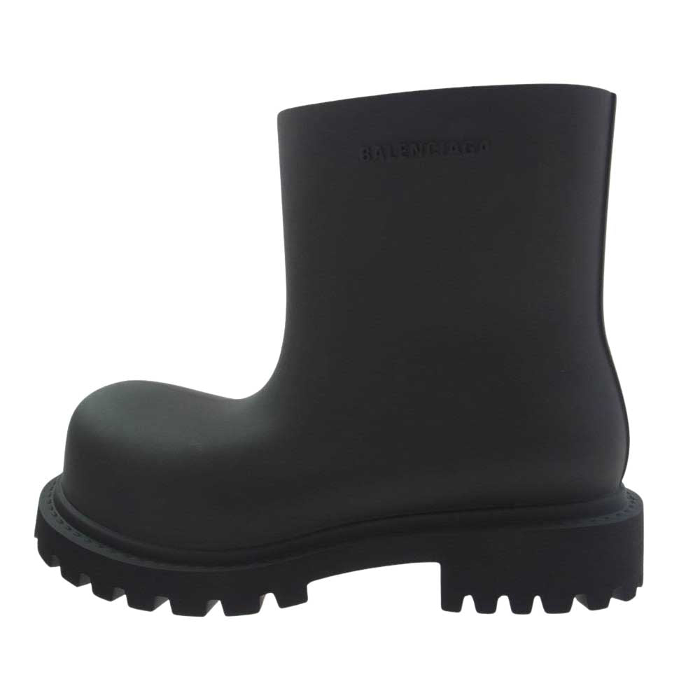 BALENCIAGA バレンシアガ 24SS 770589 STEROID BOOT ラバー ステロイドブーツ ブラック系 41【極上美品】【中古】