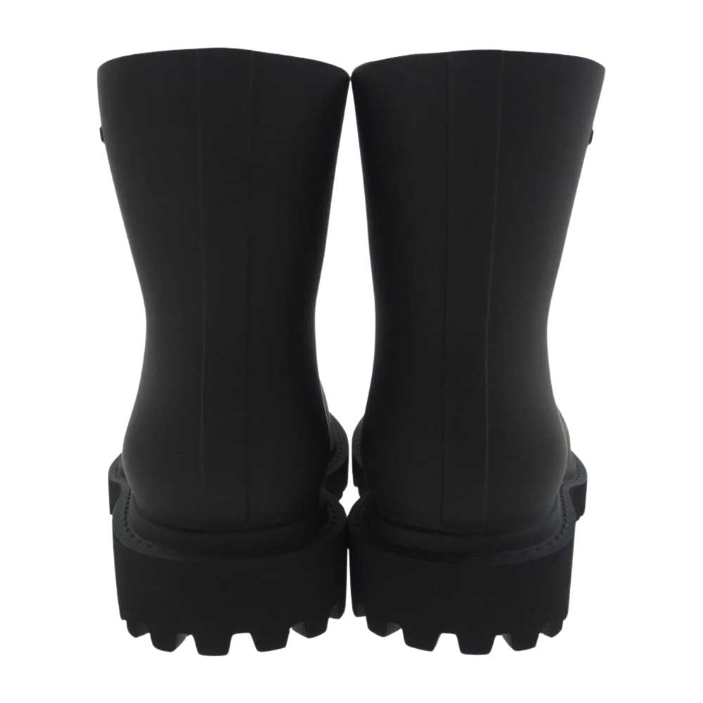 BALENCIAGA バレンシアガ 24SS 770589 STEROID BOOT ラバー ステロイドブーツ ブラック系 41【極上美品】【中古】