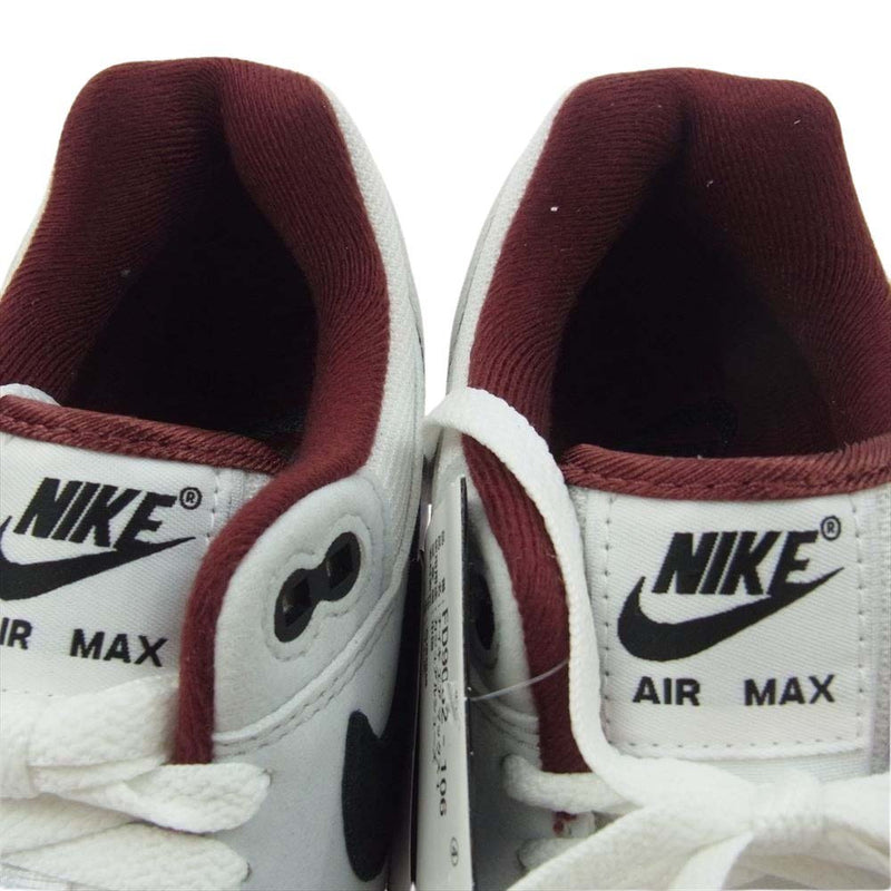 NIKE ナイキ FD9082-106 Air Max 1 White Black Dark Team Red エアマックス1 スニーカー マルチカラー系 25.5cm【新古品】【未使用】【中古】