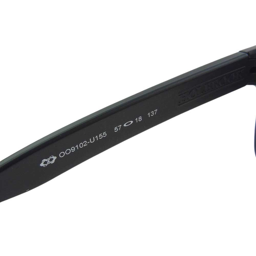 OAKLEY オークリー OO9102-U155 SI Holbrook Tonal Thin Blue Line Matte Black ホルブルック サングラス ブラック系 57□18 137【中古】