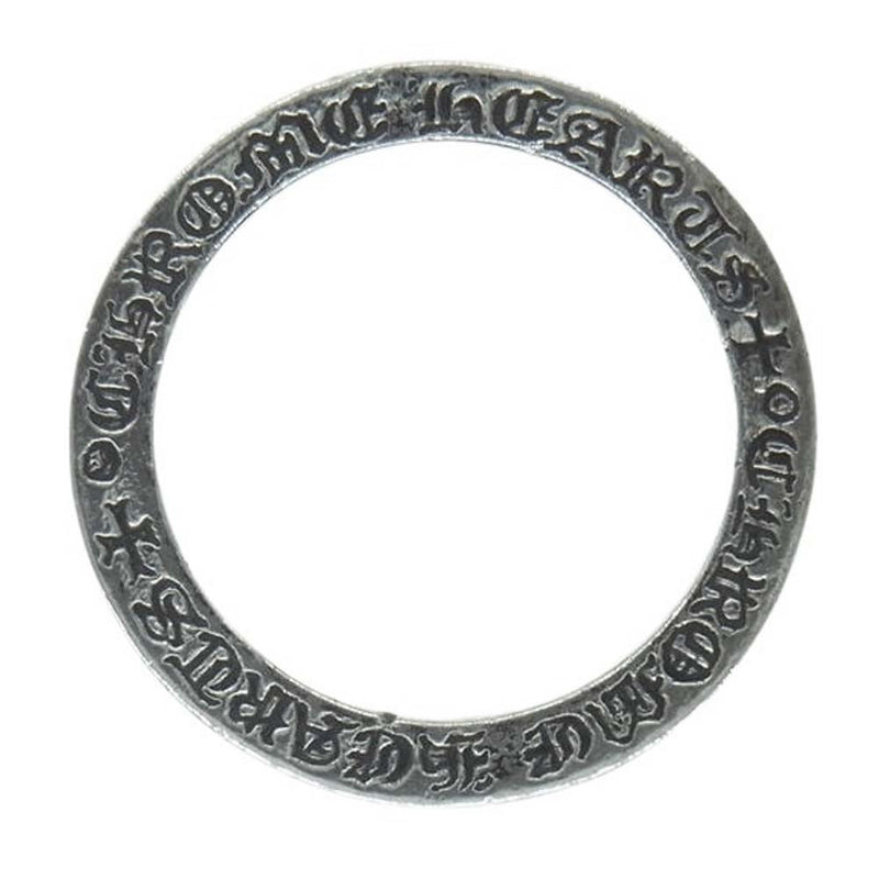 CHROME HEARTS クロムハーツ（原本無） 3mm SPACER NYC FUCKYOU 3mmスペーサー ニューヨーク ファックユー シルバー リング 17.5号【中古】