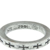 CHROME HEARTS クロムハーツ（原本無） 3mm SPACER NYC FUCKYOU 3mmスペーサー ニューヨーク ファックユー シルバー リング 17.5号【中古】