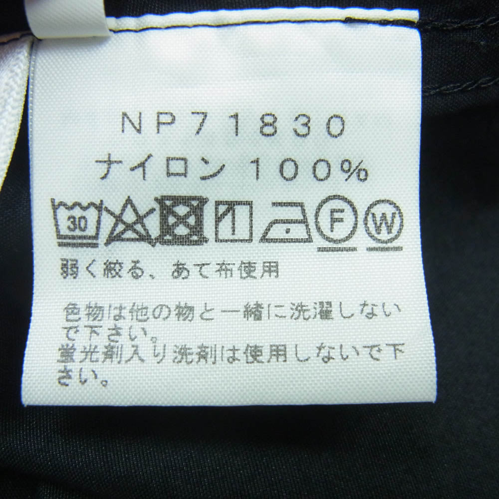 THE NORTH FACE ノースフェイス NP71830 COMPACT JACKET コンパクト ジャケット マウンテン パーカー ブラック系 L【中古】