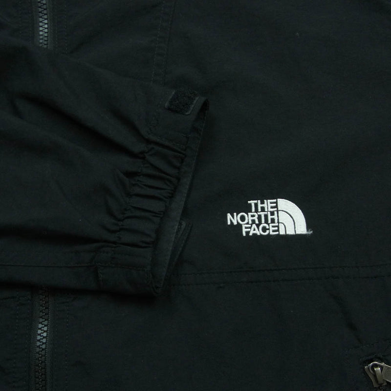 THE NORTH FACE ノースフェイス NP71830 COMPACT JACKET コンパクト ジャケット マウンテン パーカー ブラック系 L【中古】