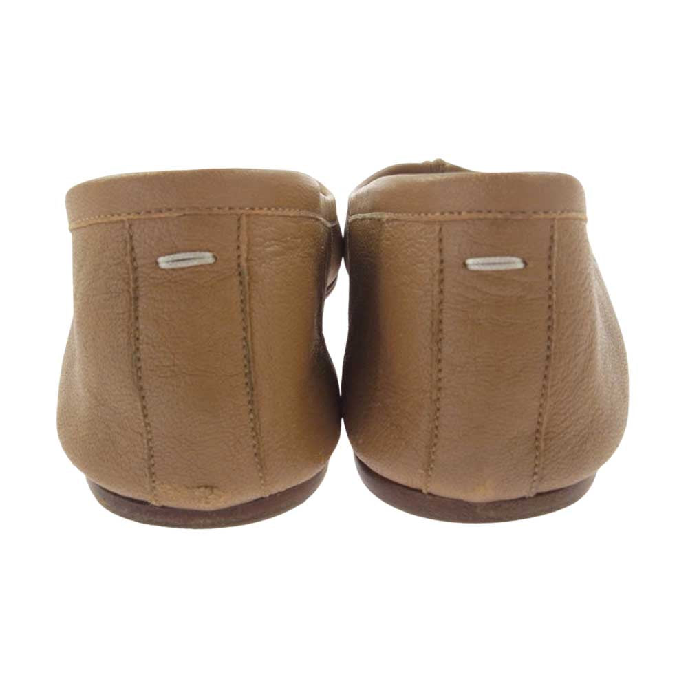 MAISON MARGIELA メゾンマルジェラ S58WZ0042 足袋 タビ バレエシューズ ベージュ系 38【中古】