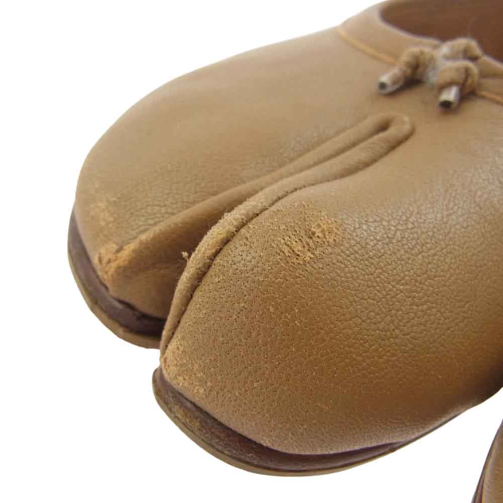 MAISON MARGIELA メゾンマルジェラ S58WZ0042 足袋 タビ バレエシューズ ベージュ系 38【中古】
