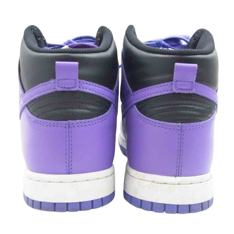 NIKE ナイキ DV0829-500 Dunk High Psychic Purple  ダンク ハイ サイキックパープル ハイカット スニーカー ブラック系 パープル系 28.5cm【中古】