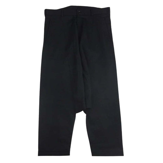 BLACK COMME des GARCONS ブラックコムデギャルソン AD2010 1G-P003 ウール サルエル パンツ ブラック系 S【中古】
