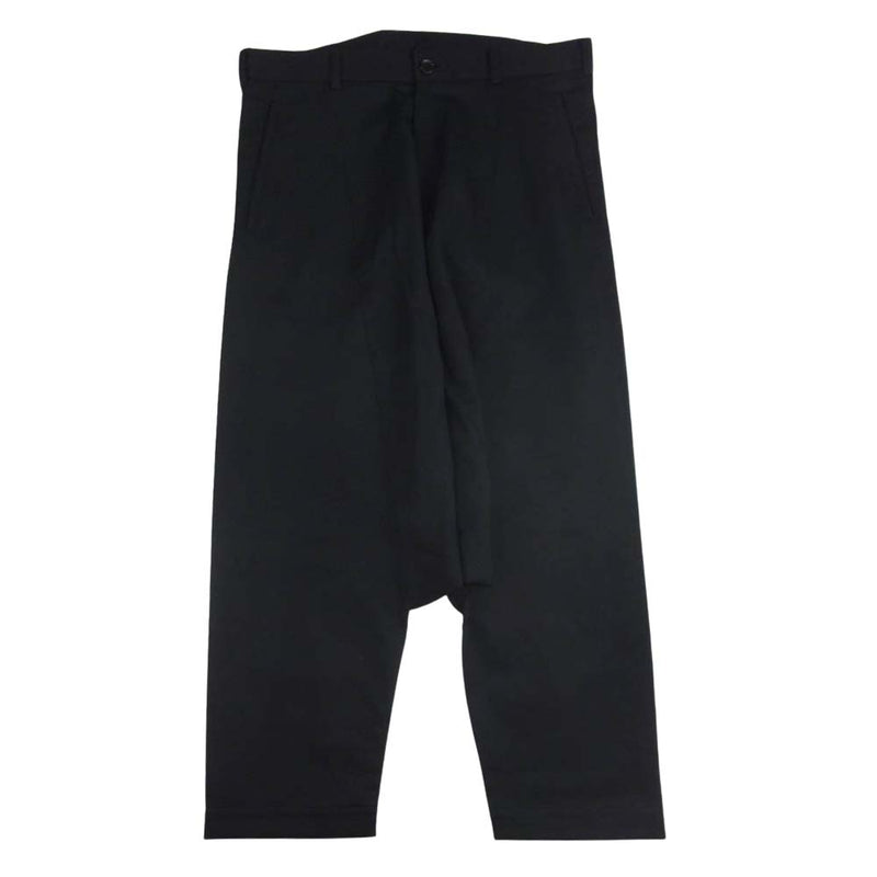 BLACK COMME des GARCONS ブラックコムデギャルソン AD2010 1G-P003 ウール サルエル パンツ ブラック系 S【中古】