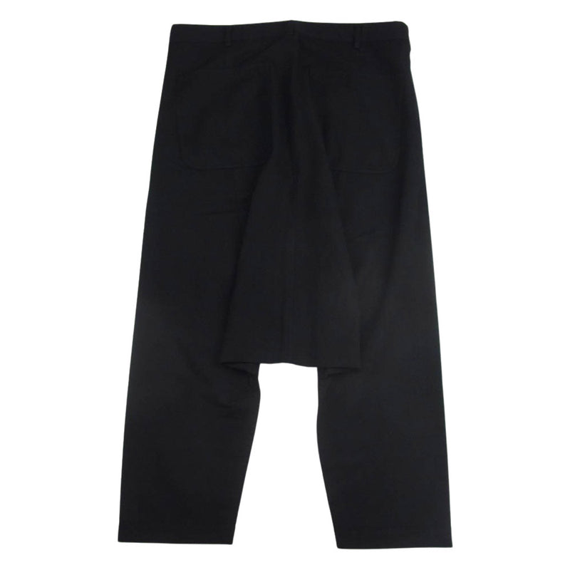 BLACK COMME des GARCONS ブラックコムデギャルソン AD2008 1C-P208 ウール サルエル パンツ M ブラック系 M【中古】