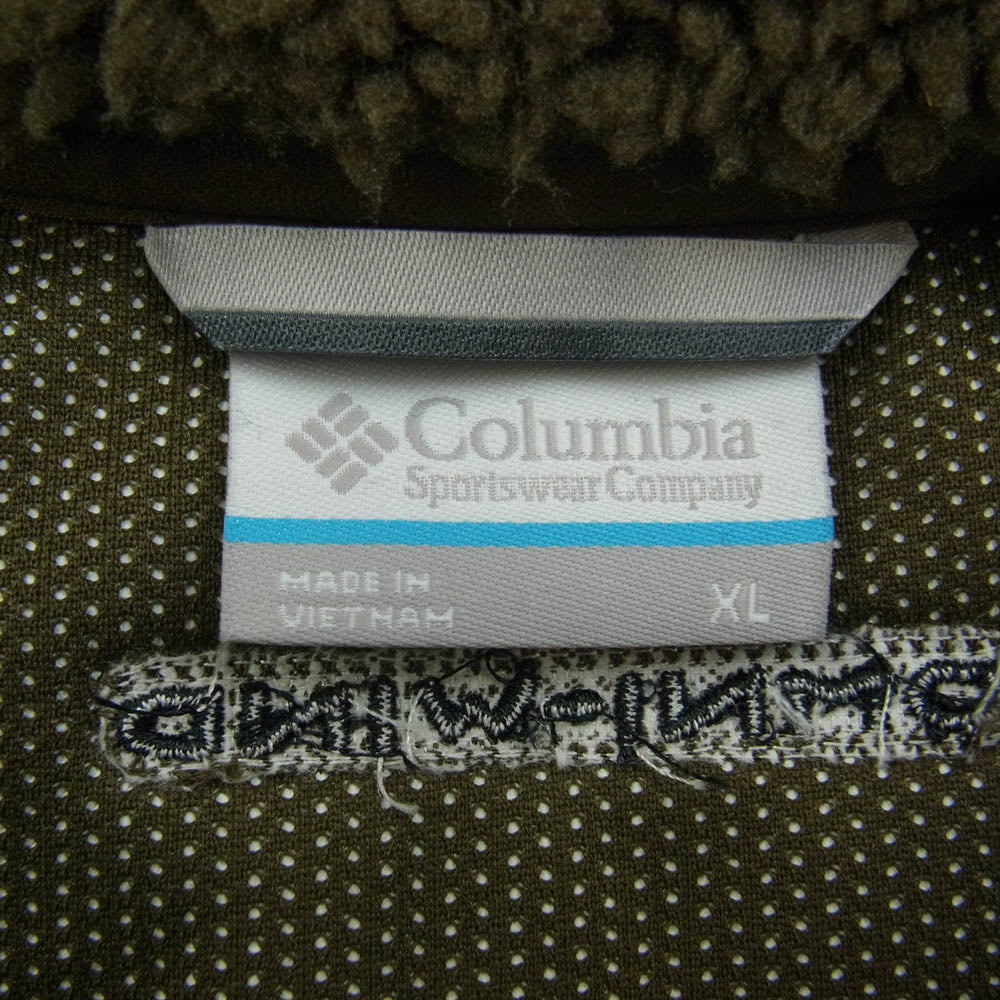 Columbia コロンビア PM3744 アーチャー リッジ ボア フリース ベスト XL カーキ カーキ系 ベージュ系 XL【中古】