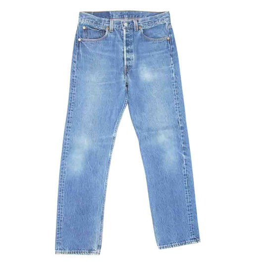 Levi's リーバイス 501-0000 USA製 501XX ボタンフライ デニム パンツ インディゴブルー系 33【中古】