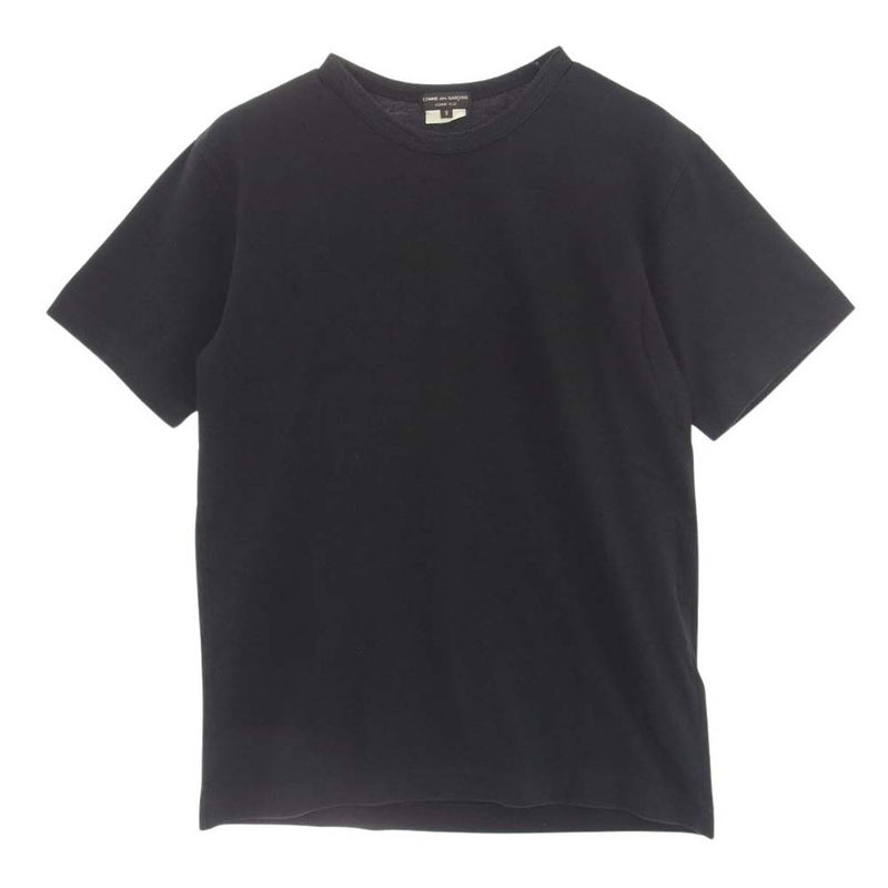 COMME des GARCONS HOMME PLUS コムデギャルソンオムプリュス AD2010 PG-T008 11SS Skull of Life スカルオブライフ期 背面半ドクロ ハーフスカル バックプリント 半袖 Tシャツ ブラック系 S【中古】