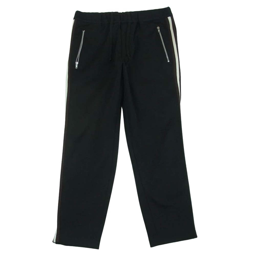 COMME des GARCONS HOMME PLUS コムデギャルソンオムプリュス AD2004 PE-P088 サイドライン トラック パンツ ジャージ ブラック系 M【中古】