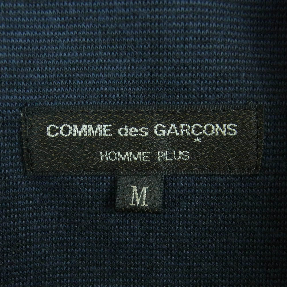 COMME des GARCONS HOMME PLUS コムデギャルソンオムプリュス AD2004 PE-P088 サイドライン トラック パンツ ジャージ ブラック系 M【中古】
