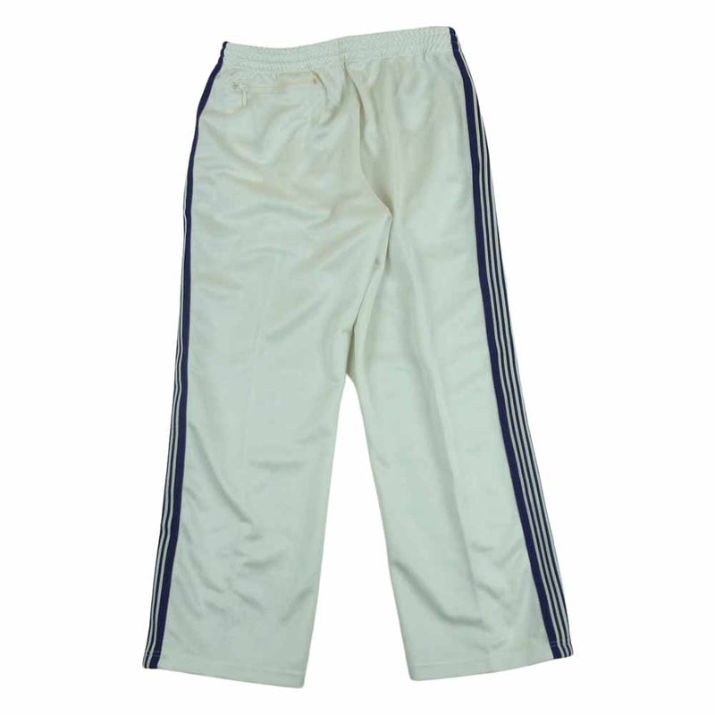 Needles ニードルス MR286 Track Pant サイドライン トラック パンツ オフホワイト系 パープル系 L【極上美品】【中古】