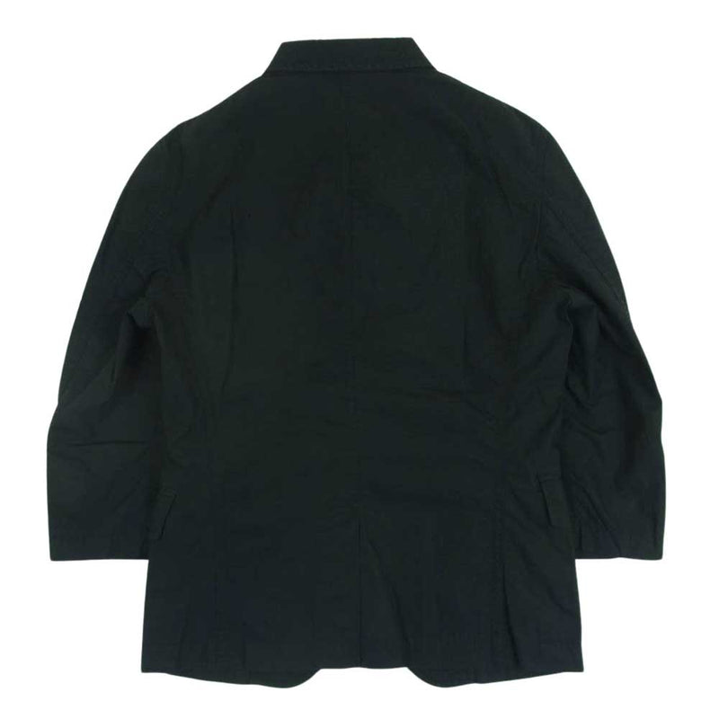 COMME des GARCONS HOMME PLUS コムデギャルソンオムプリュス AD2007 PA-J093 1B 5分袖 綿ジャケット テーラード ジャケット ブラック系 S【中古】