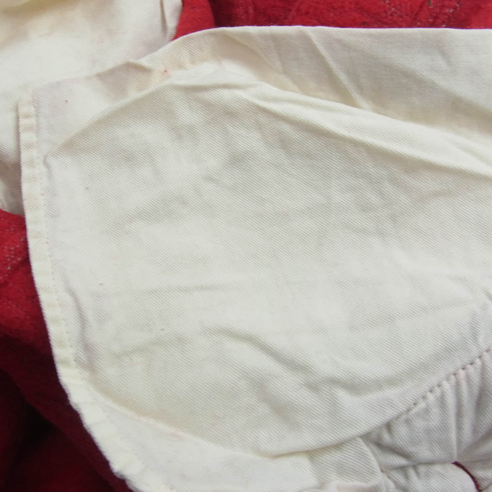 COMME des GARCONS HOMME PLUS コムデギャルソンオムプリュス AD2004 PN-P038 ウール サルエル ロング パンツ レッド系 M【中古】