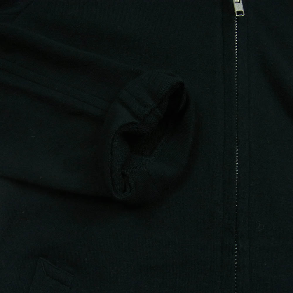 COMME des GARCONS HOMME PLUS コムデギャルソンオムプリュス 13SS AD2012 PK-J085 Poor King期 バックスタッズ フルジップ ロング パーカー フーディ ブラック系 S【中古】