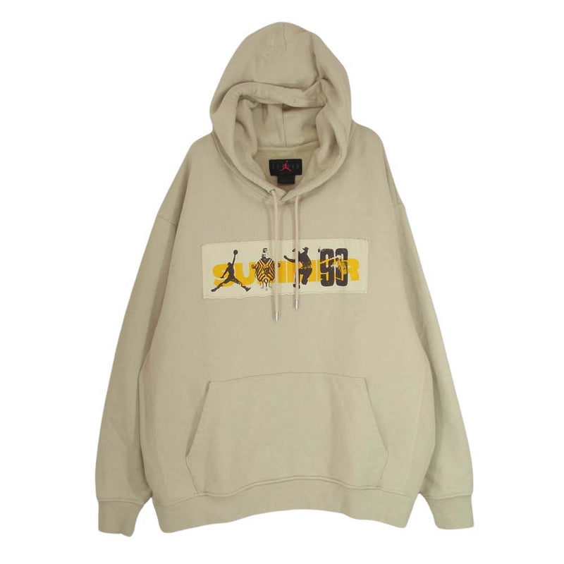 ジョーダンブランド FD4244-206 UNION BEPHIES BEAUTY SUPPLY FLEECE HOODIE ユニオン ビューティサプライ フリース プルオーバー パーカー フーディ ベージュ系 XXL【中古】