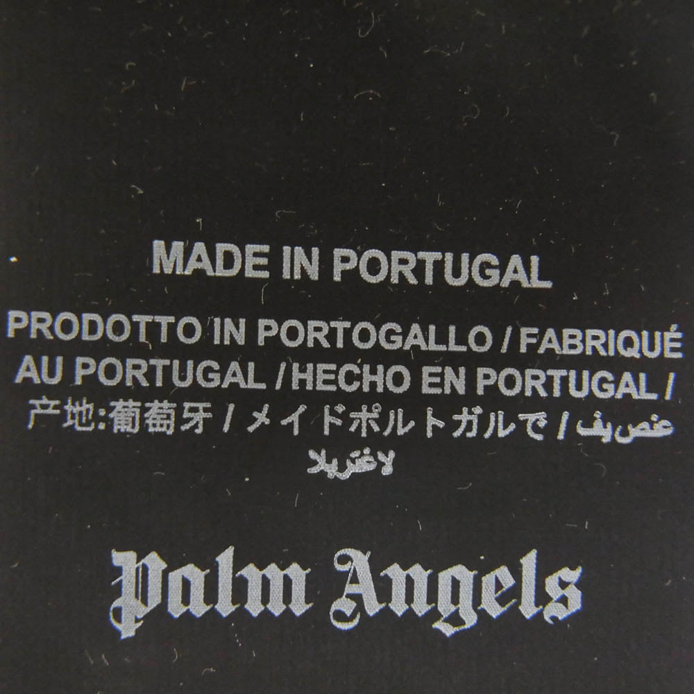 PALM ANGELS パームエンジェルス PMBB003S18348030 LG Gothic Rainbow Hoodie ゴシックロゴプリント レインボー プルオーバー オーバーサイズ パーカー フーディー ピンク系 M【中古】