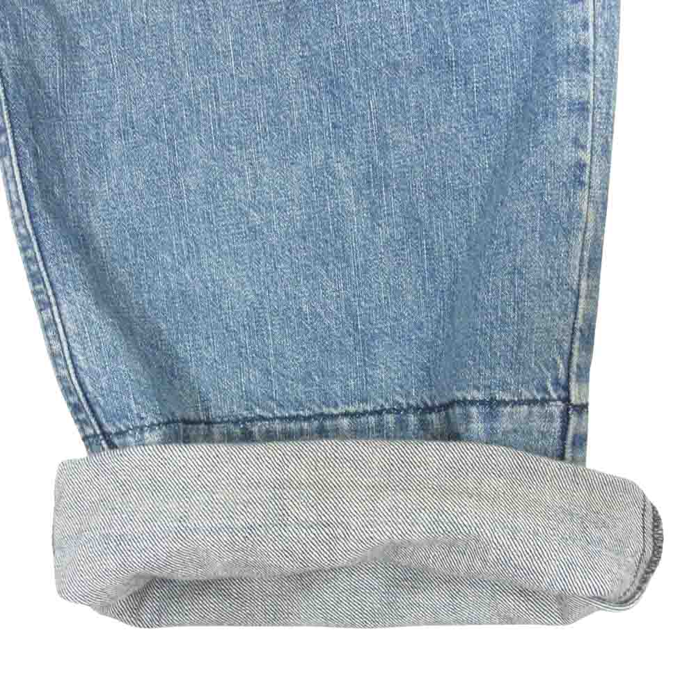 LOEWE ロエベ 18AW 17176252108 CUT OFF FISHERMAN JEANS BLUE カットオフ フィッシャーマン デニムパンツ ジーンズ インディゴブルー系 52【中古】