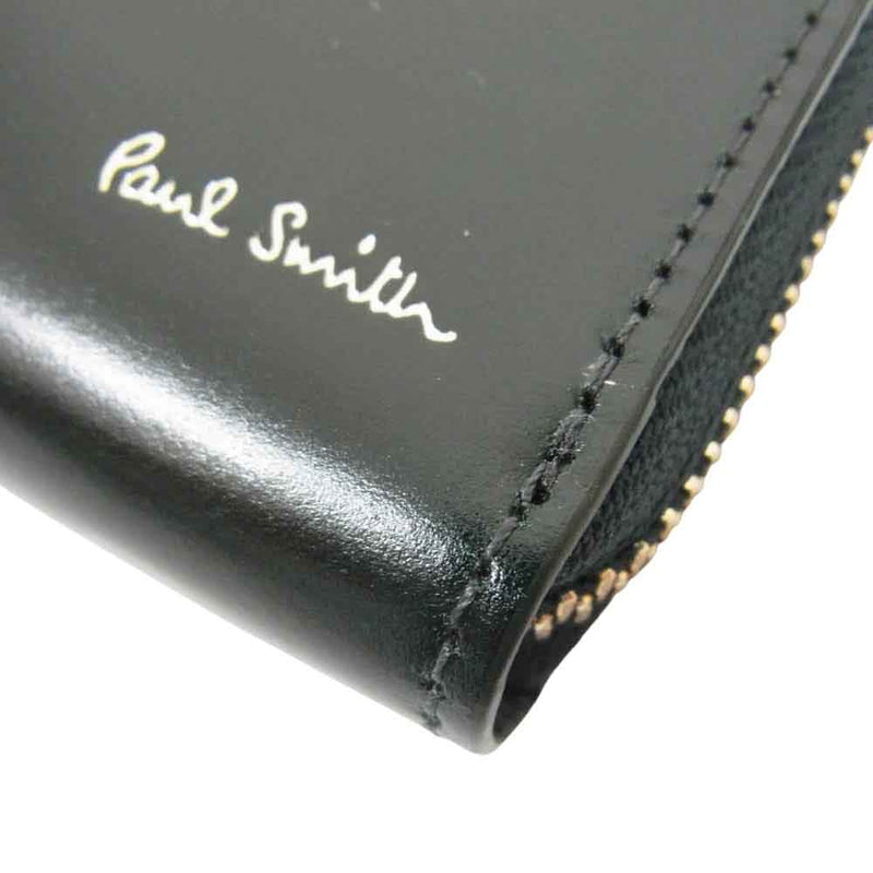 Paul Smith ポール・スミス BRS626 コードバン レザー ロング ウォレット 長財布 グリーン系【新古品】【未使用】【中古】